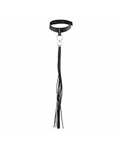 Bijoux indiscrets maze collar con flecos negro