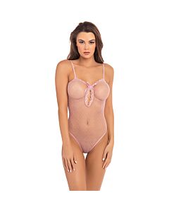 Undone see through body semitransparente - rosa