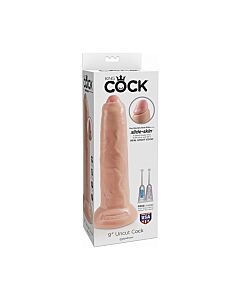 Uncut 25,4cm - pene realista con prepucio móvil