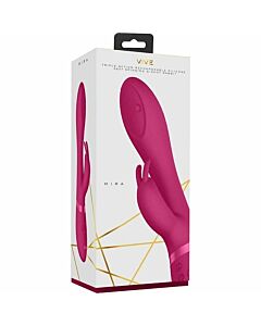 Mira - coelho g-spot silicon- rosa