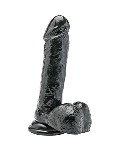 Pénis Realístico Preto 18cm