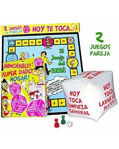 Dos juegos (beb + dado)