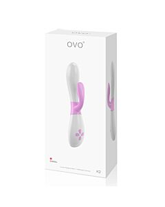 Vibrador Coelho Branco/Rosa Snow Bunny