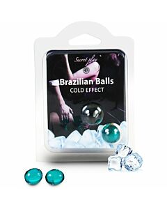 Bolas brasileiras congeladas