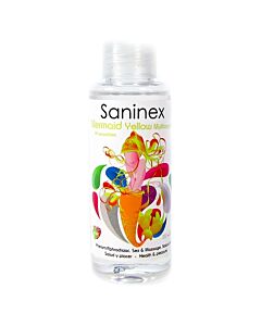 Saninex sereia multiorgasmic amarelo - óleo de massagem e sexo 100ml