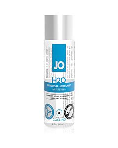Jo h20 efeito lubrificante à base de água fria 75 ml