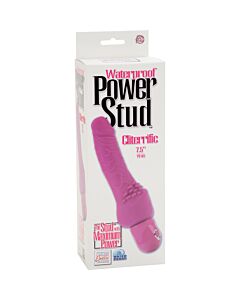 Poder parafuso prisioneiro cliterrific realstico vibrador rosa