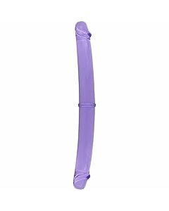 Pênis Duplo Roxo 30cm