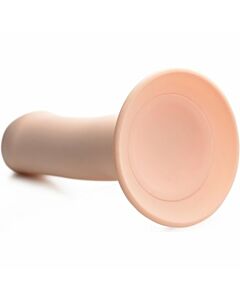 Vibradores de silicone flexíveis - carne