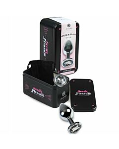 Mini Plug Anal de Cristal