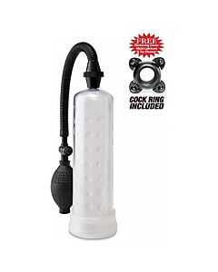 Ereção Bomba Worx silicone transparente