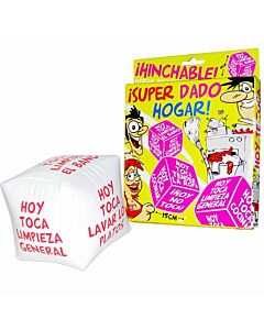 Dado hinchable hogar 15cm