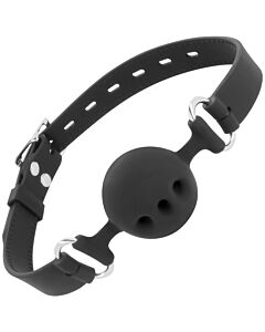 Mordaza BreathSilk Preta.