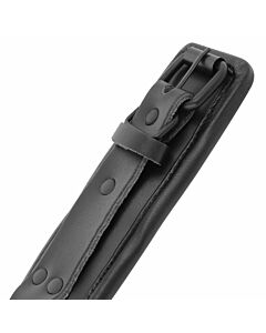 Conjunto de Bondage em Couro Preto