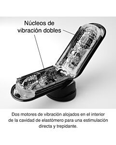 Tenga flip 0 (zero) electronic vibration negro