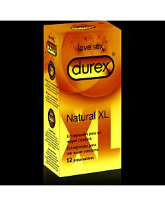 Preservativos Naturais XL Durex 12 unid.