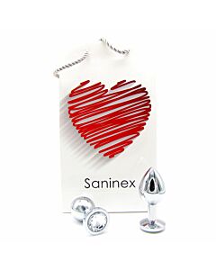 Saninex plug metal intense orgasmic diamond