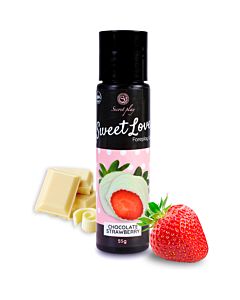 Lubrificante Morango Branco 60ml
