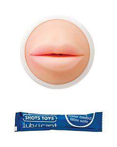 Masturbador masculino boca calor formulário de efeito