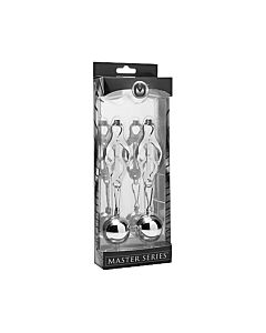 Deviant monarch pinzas pezones con peso