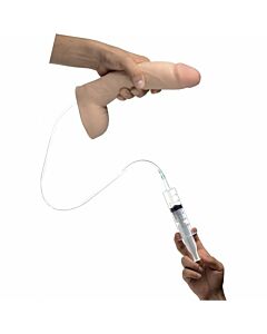 Pênis realista de dupla densidade - 21 cm - carne