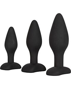 Kit plug anal silicona