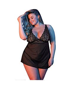 Sexytime - camisola v costas - preta