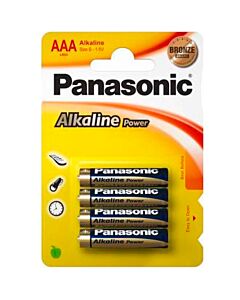 Pilhas AAA Panasonic (Blíster x4)