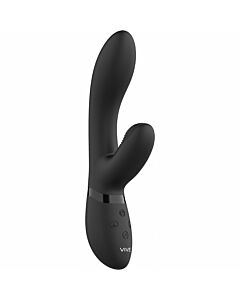 Kyra - coelho g-spot de silicone - preto