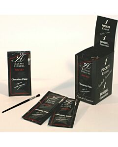 efeito sensual Extase paint 10ml atração do corpo do chocolate