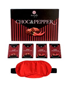 Choc & Pepper Play
Brincadeira de Chocolate e Pimenta