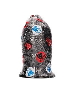 All black plug anal 16cm