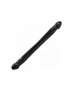 Suaves pênis duplos 45 cm preto
