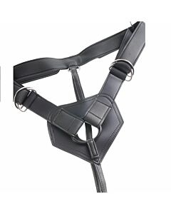 King cock strap-on harness w/8