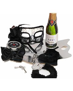 Máscara Veneziana Preta.