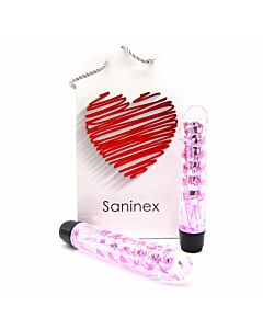 Saninex vibrador fantastic reality - metálico/rosa