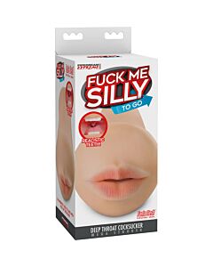 Deep throat masturbador realístico boca