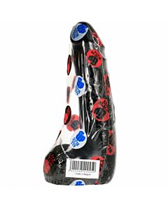 Dildo Macio Preto 20 cm