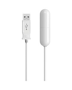 Isex vibrando bala usb magro