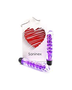 Saninex vibrador fantastic reality - metálico/morado