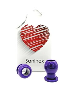 Saninex liaison - plug orgásmico tunel morado