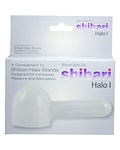 Cabeça para o halo branco vibrador i Shibari