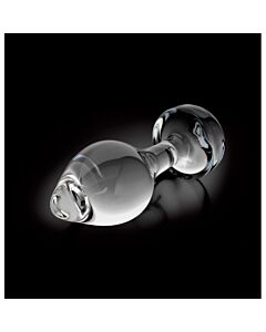 Plug de Vidro Cristalino - Frostbite