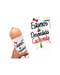 Biberão Estamos de Despedida Mamilos | Produto Erótico | Envio Discreto