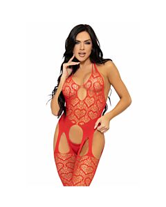 Bodystocking Paixão Vermelha