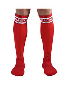 Vermelho Ardente - Meias Masculinas