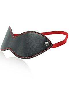 Máscara de Olhos com Fecho Vermelho e Preto