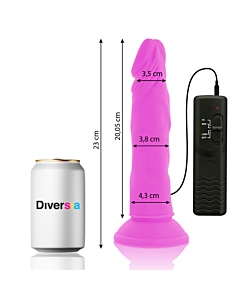 FlexiVibe - Vibrador Flexível 23cm - Lilás