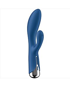 Rabbit SpinGasm - Estimulador de Clitóris e Ponto G Azul