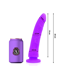 Dildo Lilás Delta Silk